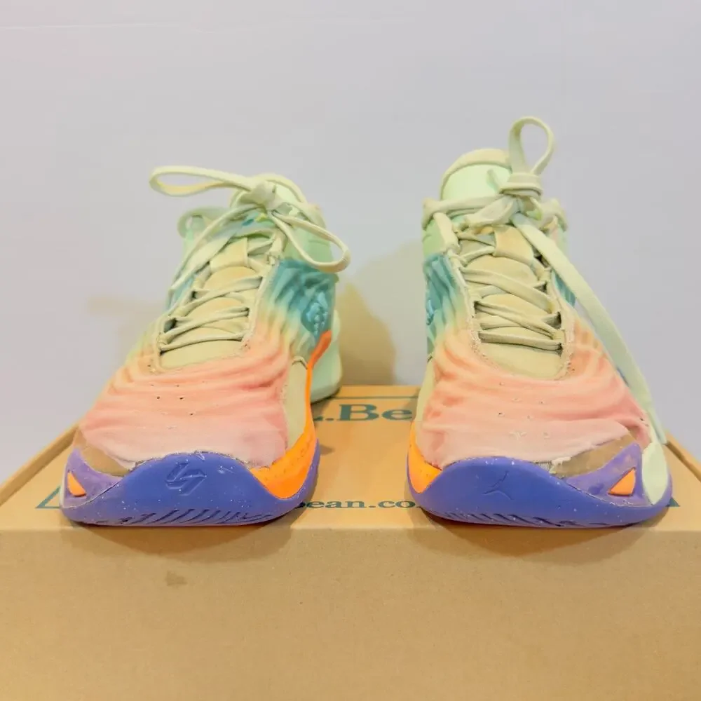 Air Jordan Luka 3 Mens Size 9 Blurred Vision Vapor Green Cone Basketball Shoes